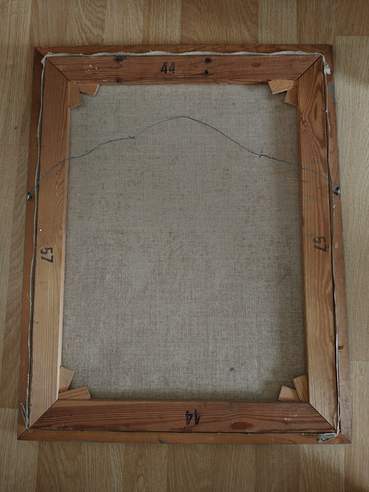 Ture Pettersson – Abstract Still Life – Oil Painting on Canvas, c. 60 × 48 cm