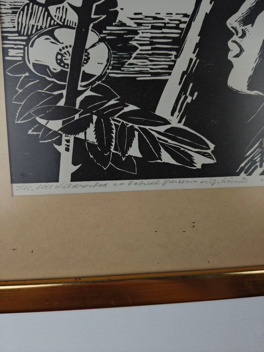 Signed & Numbered Woodcut Print — Nils Möller, No. 42 / 350 (W116)