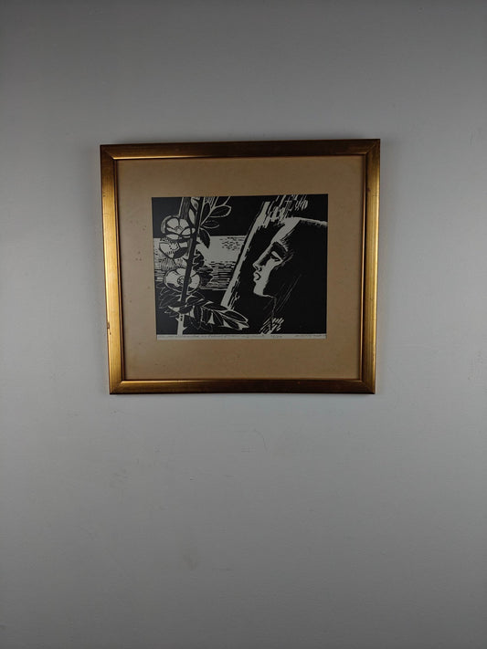 Signed & Numbered Woodcut Print — Nils Möller, No. 42 / 350 (W116)