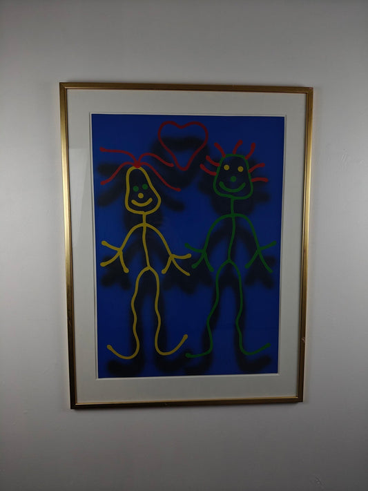 Lars Tunebo – “Kärleksmotiv (Love Motif)” – Lithograph, 90/120 – Large Framed