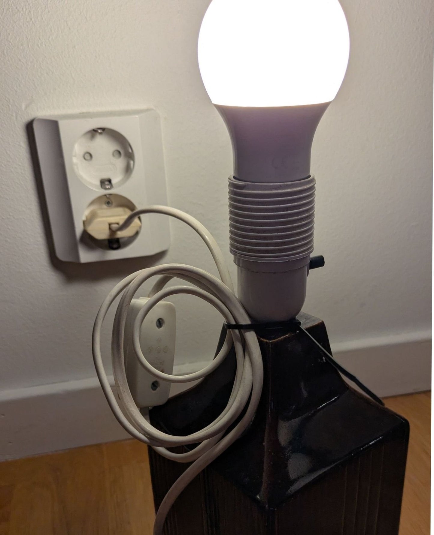 Stoneware Table Lamp – Bruno Karlsson for EGO, Sweden, 1960s–70s (W026)