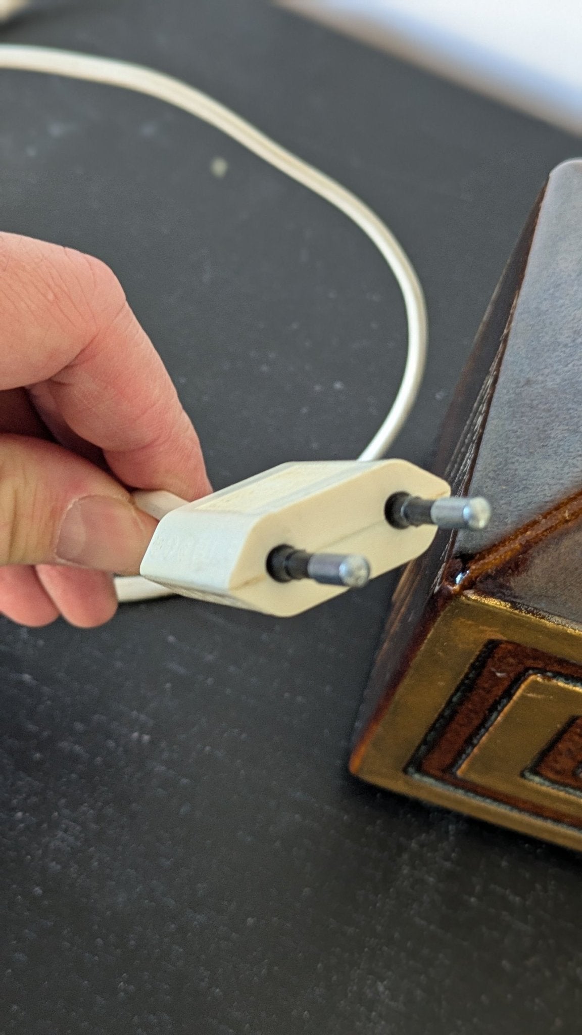 Stoneware Table Lamp – Bruno Karlsson for EGO, Sweden, 1960s–70s (W026)