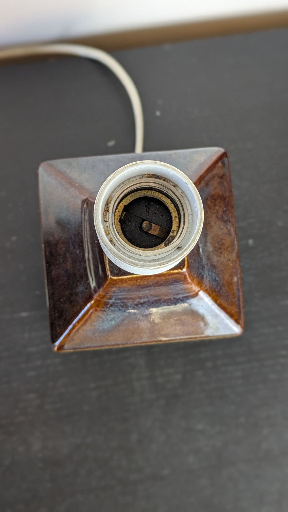 Stoneware Table Lamp – Bruno Karlsson for EGO, Sweden, 1960s–70s (W026)