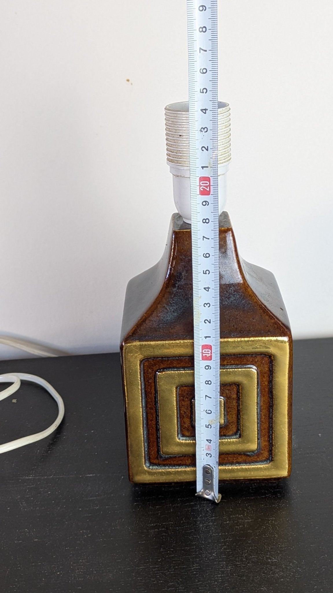 Stoneware Table Lamp – Bruno Karlsson for EGO, Sweden, 1960s–70s (W026)