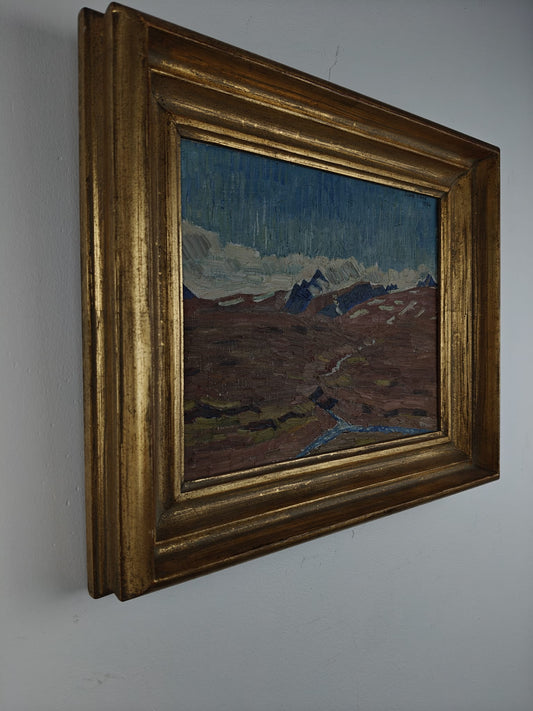 Landscape Oil Painting on Canvas — Frans Timén, Signed & Dated 1926 (W145)