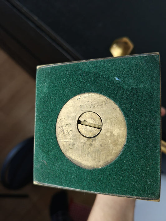 Solid Brass Candelabra – 4-Arm Scandinavian Design – Go Product AS (W146)